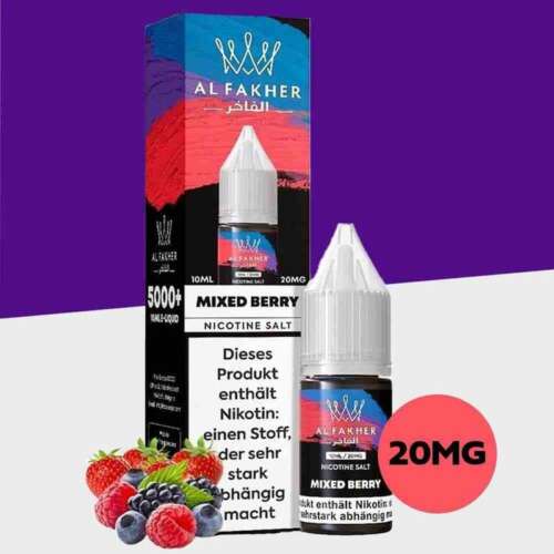 Al Fakher 10mL E-Liquids 20MG Strengths #1 nicotine salt in UK 5000+ Puffs Nic Salt Bottles