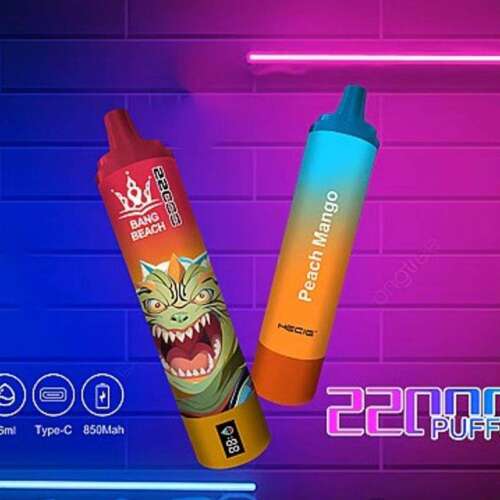 BANG BEACH 22000 Puffs  0%2%5% Nicotine Screen Disposable Vape