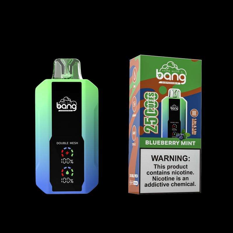 Bang 25000 Puffs 0% 2% 3% 5% Nicotine LCD Display Disposable Vape 9 Bang 25000 Puffs 0% 2% 3% 5% Nicotine LCD Display Disposable Vape - Image 9