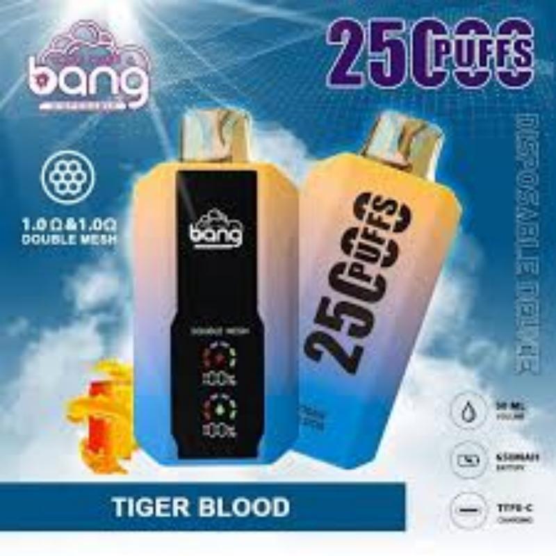 Bang 25000 Puffs 0% 2% 3% 5% Nicotine LCD Display Disposable Vape 1 Bang 25000 Puffs 0% 2% 3% 5% Nicotine LCD Display Disposable Vape