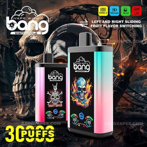 Bang 30000 Puffs PRO Dual Flavor Screen Display Disposable Vape