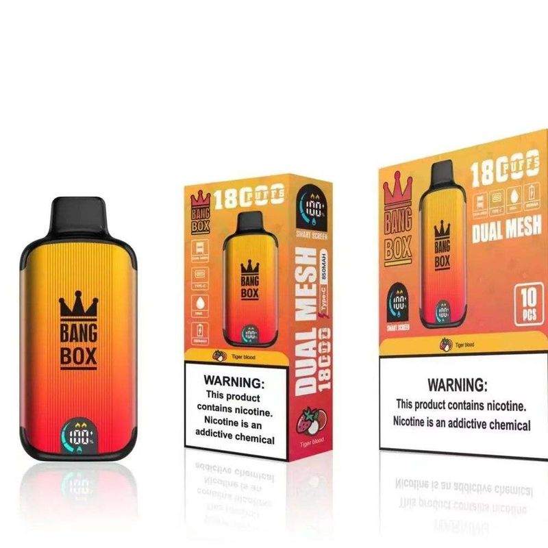 Bang Box 18000 Puffs Adjustable Airflow Screen Disposable Vape 6 Bang Box 18000 Puffs Adjustable Airflow Screen Disposable Vape - Image 6