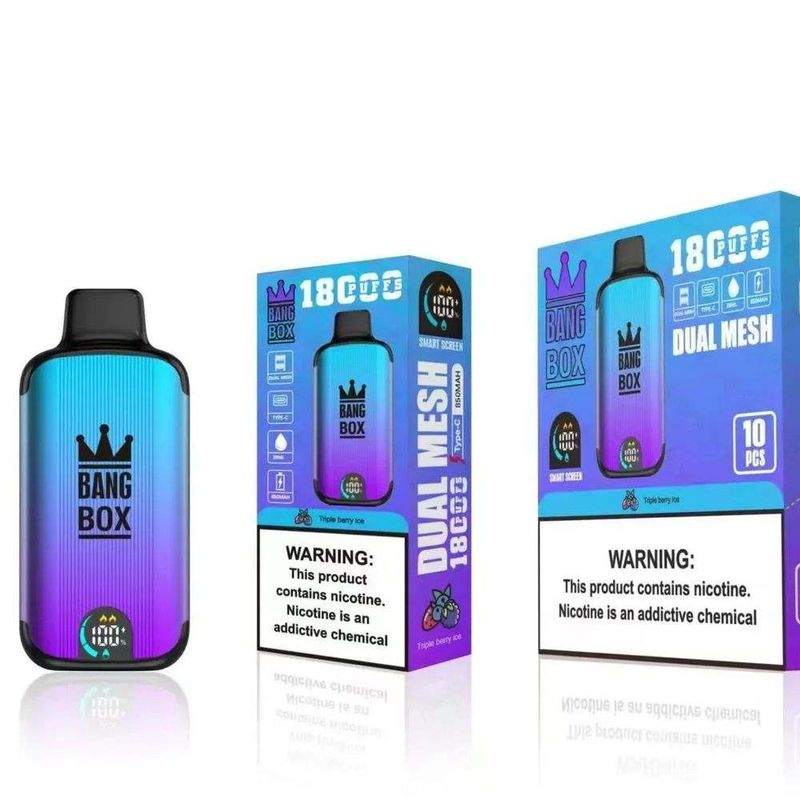 Bang Box 18000 Puffs Adjustable Airflow Screen Disposable Vape 5 Bang Box 18000 Puffs Adjustable Airflow Screen Disposable Vape - Image 5