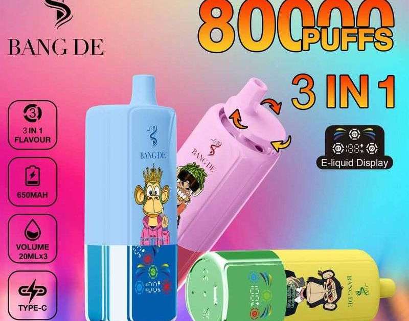 Vapes se třemi příchutěmi