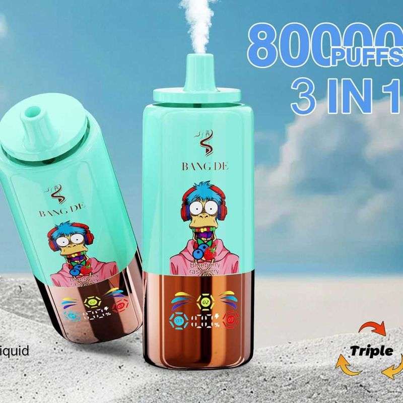 Bang DE Triple 80K puffs 3-in-1 flavor bulk disposable vape 3 Bang DE Triple 80K puffs 3-in-1 flavor bulk disposable vape - Imagen 3