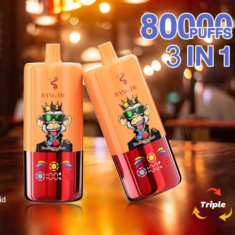 Bang DE Triple 80K puffs 3-in-1 flavor bulk disposable vape 6 Bang DE Triple 80K puffs 3-in-1 flavor bulk disposable vape - Imagen 6