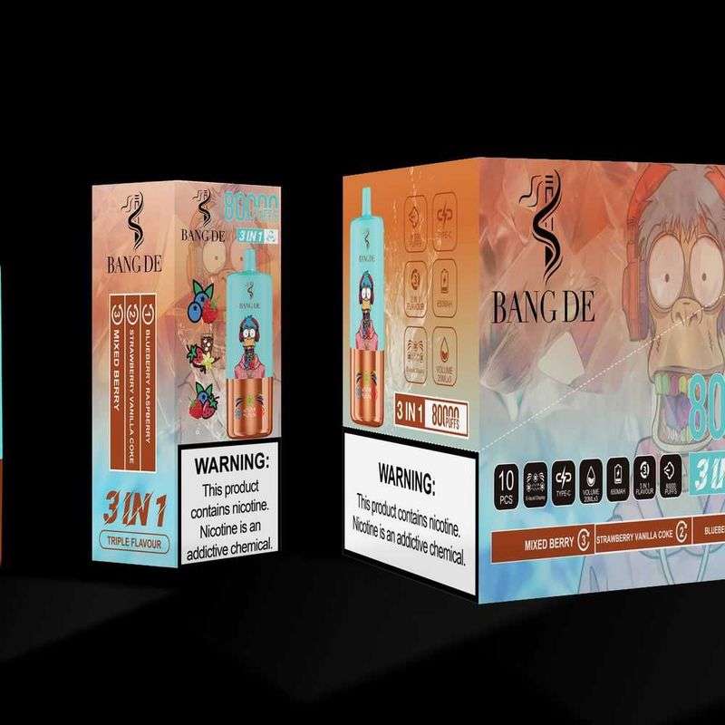 Bang DE Triple 80K puffs 3-in-1 flavor bulk disposable vape 9 Bang DE Triple 80K puffs 3-in-1 flavor bulk disposable vape - Imagen 9