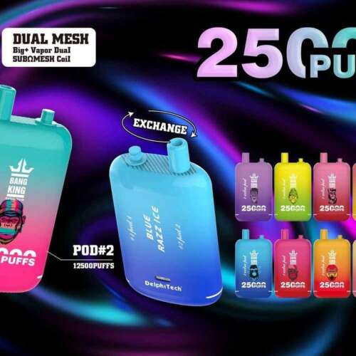 Bang King 25000 Puffs Dual Pods Disposable Vape