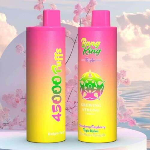 Bang King Triple 45000 Puffs 3-in-1 Flavors Mesh coil Disposable Vape