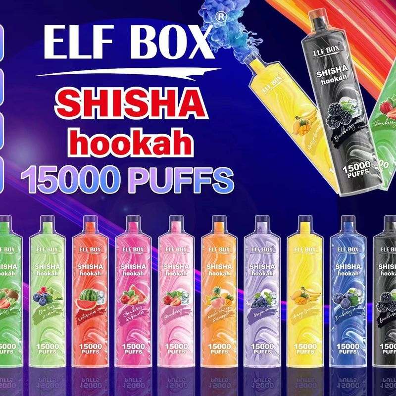ELF BOX LS 15000 Puffs Shisha Hookah Rechargeable Disposable Vape