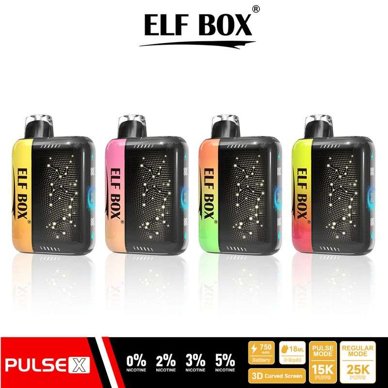 ELF BOX PULSE X 15000-25000 Puffs Beautiful Disposable Vape