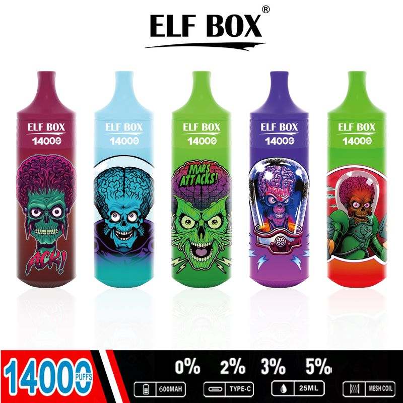 ELF BOX RGB 14000 Puffs Disposable Vape Pen 1 ELF BOX RGB 14000 Puffs Disposable Vape Pen