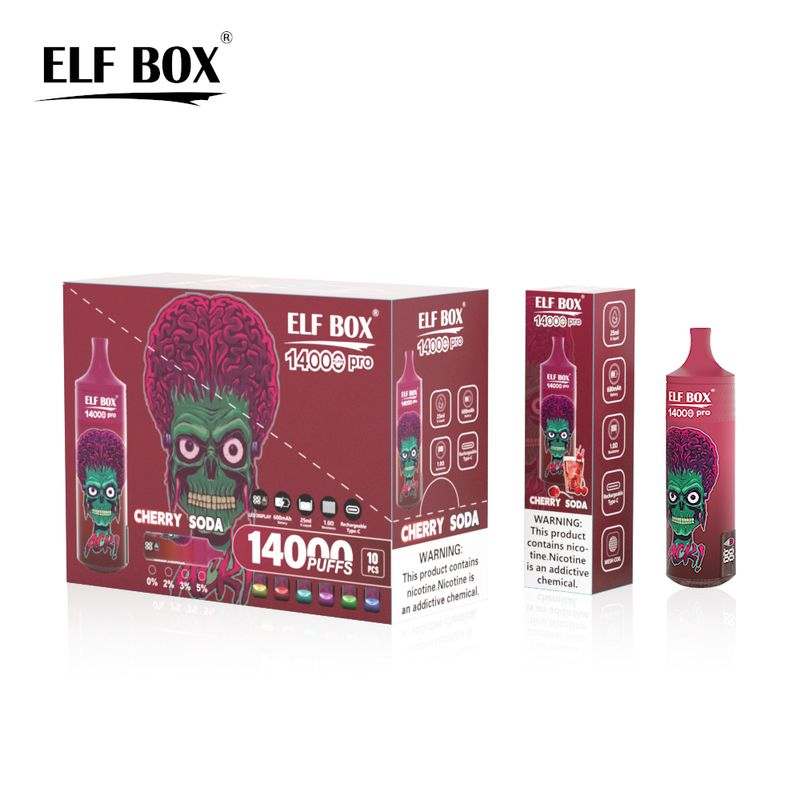 ELF BOX RGB 14000 Puffs PRO Disposable Vape Pen 9 ELF BOX RGB 14000 Puffs PRO Disposable Vape Pen - Image 9