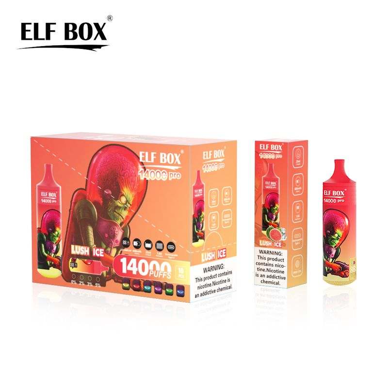 ELF BOX RGB 14000 Puffs PRO Disposable Vape Pen 8 ELF BOX RGB 14000 Puffs PRO Disposable Vape Pen - Image 8