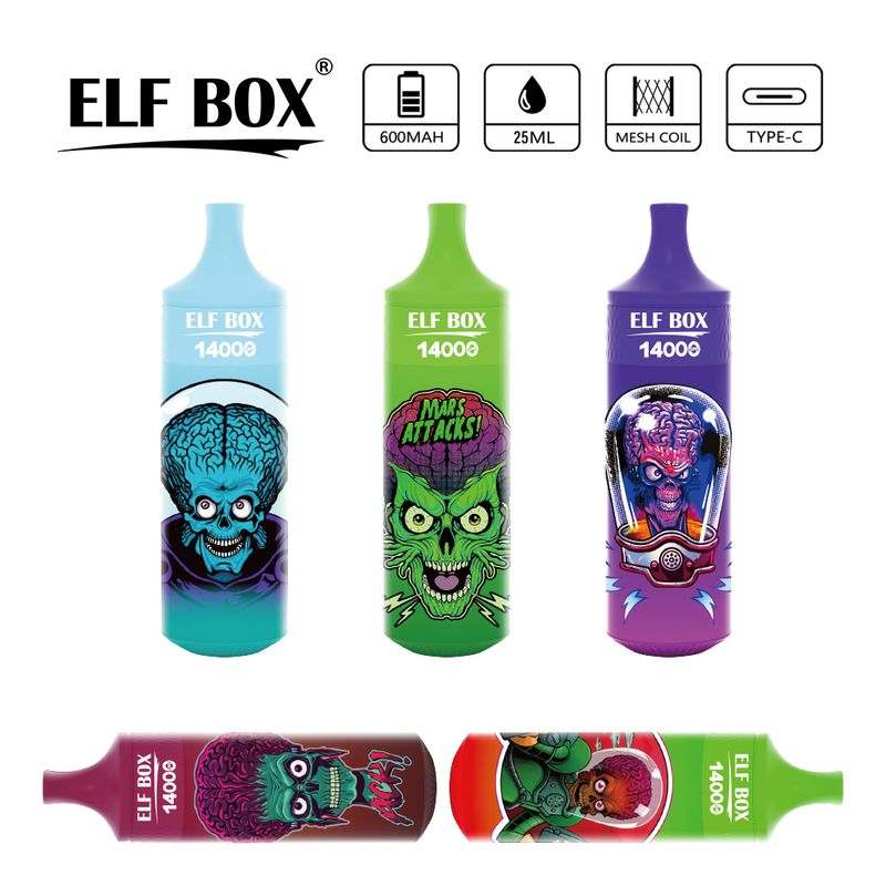 ELF BOX RGB 14000 Puffs PRO Disposable Vape Pen 13 ELF BOX RGB 14000 Puffs PRO Disposable Vape Pen