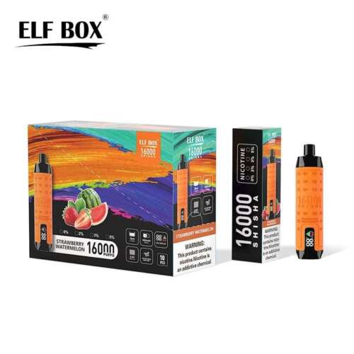 ELF BOX SHISHA 16000 Puffs Leather Disposable Vape Pen