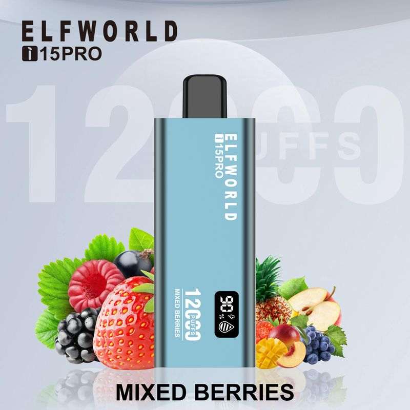 Elfwold i15 PRO 12000 Puffs Display Screen Adjustable airflow Disposable Vape 5 Elfwold i15 PRO 12000 Puffs Display Screen Adjustable airflow Disposable Vape - Image 5