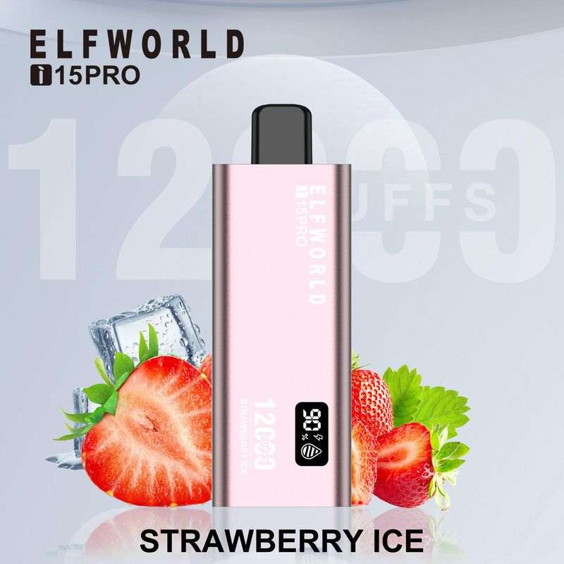 Elfwold i15 PRO 12000 Puffs Display Screen Adjustable airflow Disposable Vape 2 Elfwold i15 PRO 12000 Puffs Display Screen Adjustable airflow Disposable Vape - Image 2