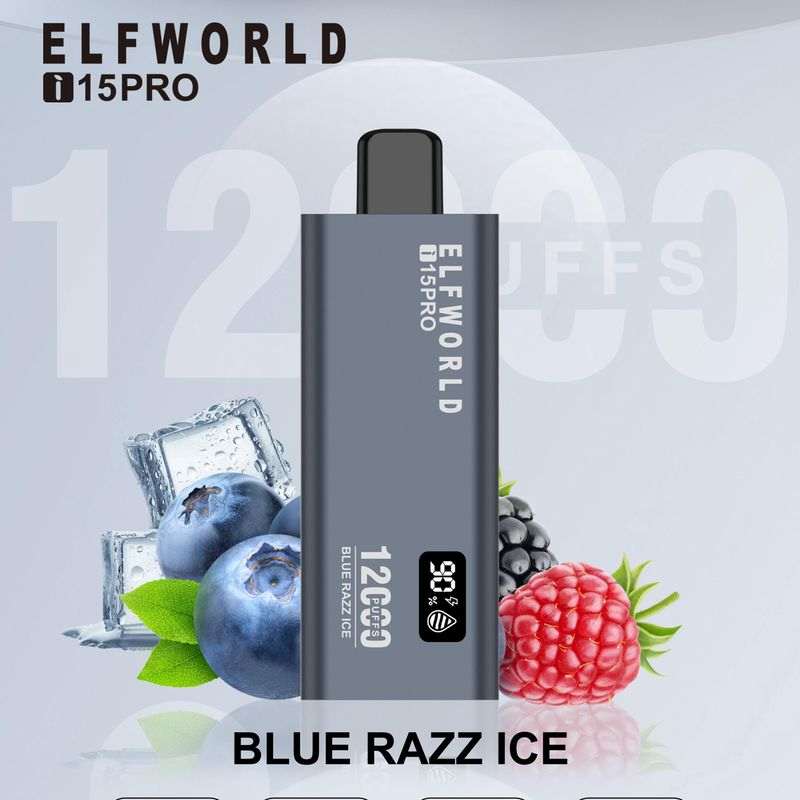 Elfwold i15 PRO 12000 Puffs Display Screen Adjustable airflow Disposable Vape 4 Elfwold i15 PRO 12000 Puffs Display Screen Adjustable airflow Disposable Vape - Image 4