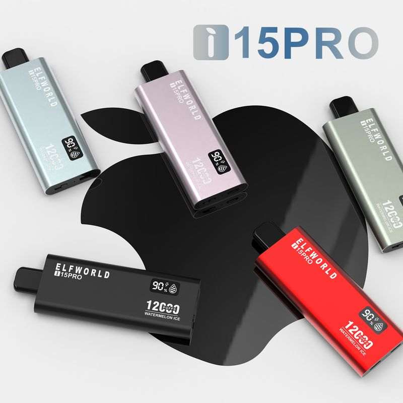 Elfwold i15 PRO 12000 Puffs Display Screen Adjustable airflow Disposable Vape 11 Elfwold i15 PRO 12000 Puffs Display Screen Adjustable airflow Disposable Vape - Image 11