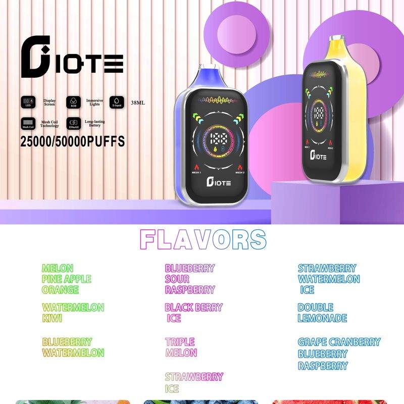 IQTE Hyper Vape 50000 Puffs Screen Display Disposable Vape 12 IQTE Hyper Vape 50000 Puffs Screen Display Disposable Vape