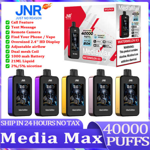 JNR Media Max 40000 Puffs Disposable vape wholesale online