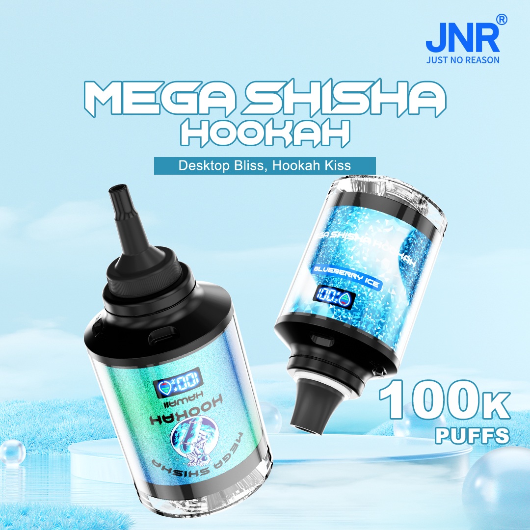 JNR Mega Shisha Hookah 100000 Puffs Outstanding DTL LED Screen Adjustable Airflow Hookah Style Disposable Vape 1 barvapepro - one stop authentic disposable vape shop fast delivery and wholesale cheap price