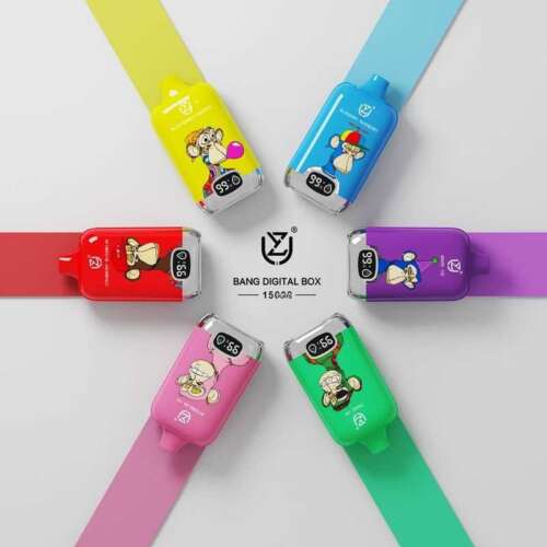 UZY Bang DIgital 15000 Puffs 2% 5% Nicotine Disposable Vape