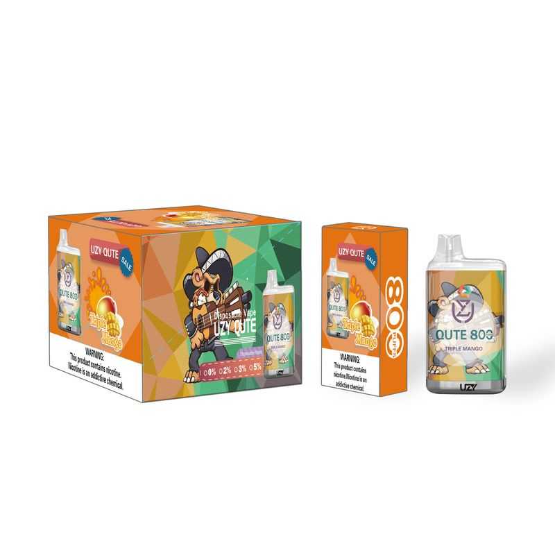 UZY QUTE 800 Puffs Rechargeable Disposable Vape 5 UZY QUTE 800 Puffs Rechargeable Disposable Vape - Image 5