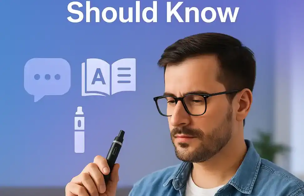 Vape Glossary: 25 Common Terms Every Vaper Should Know