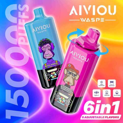 Barvapepro - WASPE Aiviou 6-in-1 150K Puffs Disposable Vape Wholesale online store cheap deals