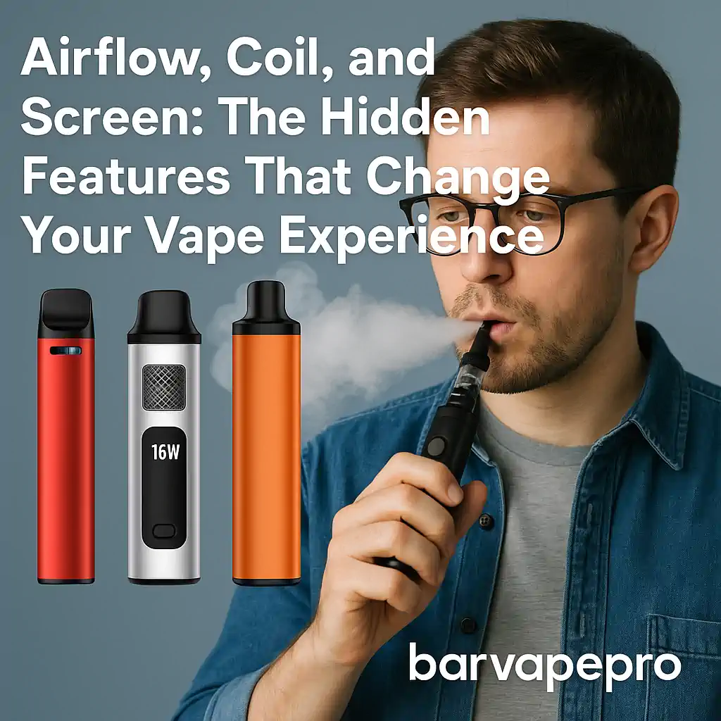 Airflow, Coil, and Screen: The Hidden Features That Change Your Vape Experience