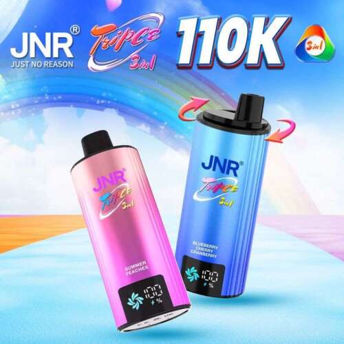 JNR Triple 3-in-1 110K Puffs Disposable Vape
