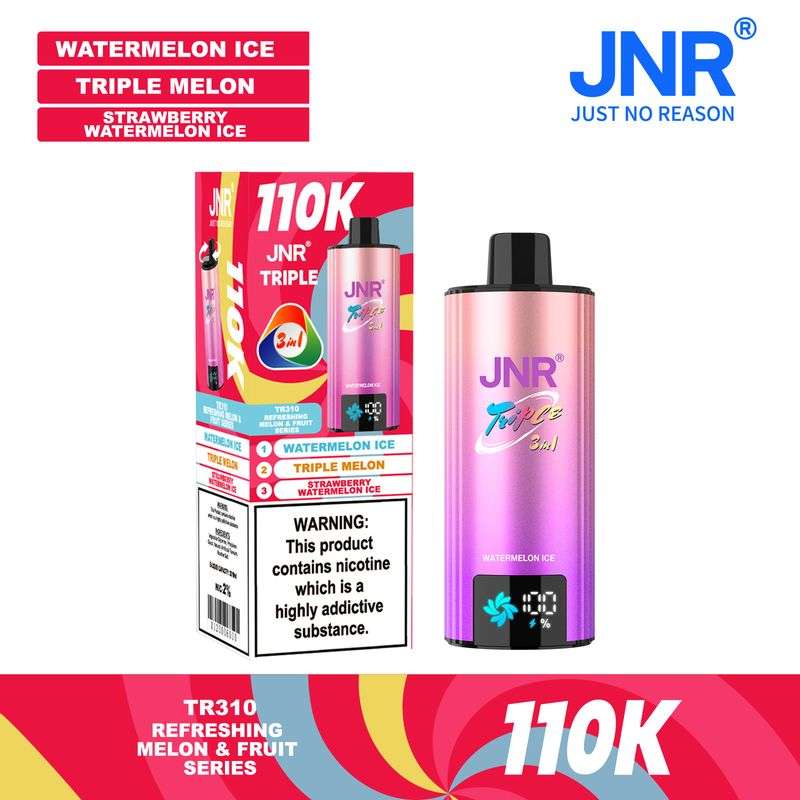 JNR Triple 3-in-1 110K 110000 Puffs Dual Mesh Coil Animated Smart Screen 1000mAh Battery With Type-C Fast Charging Disposable Vape 10 JNR Triple 3-in-1 110K 110000 Puffs Dual Mesh Coil Animated Smart Screen 1000mAh Battery With Type-C Fast Charging Disposable Vape - Image 10
