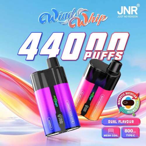 JNR-Wind-Whip-44000-Puffs-2-in-1 Disposable Vape